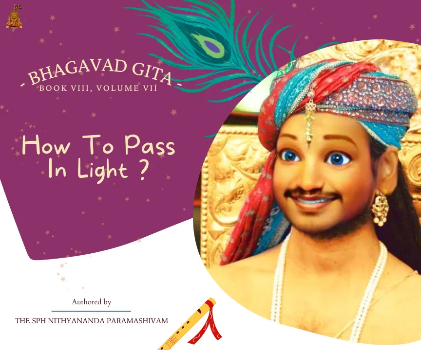 Bhagavad Gita Chapter 8 - Lesson 7 of 8 - English